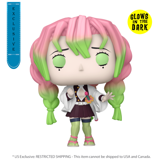 Pop Weasel Image of Demon Slayer - Mitsuri US Exclusive Glow Pop! Vinyl [RS] - Funko