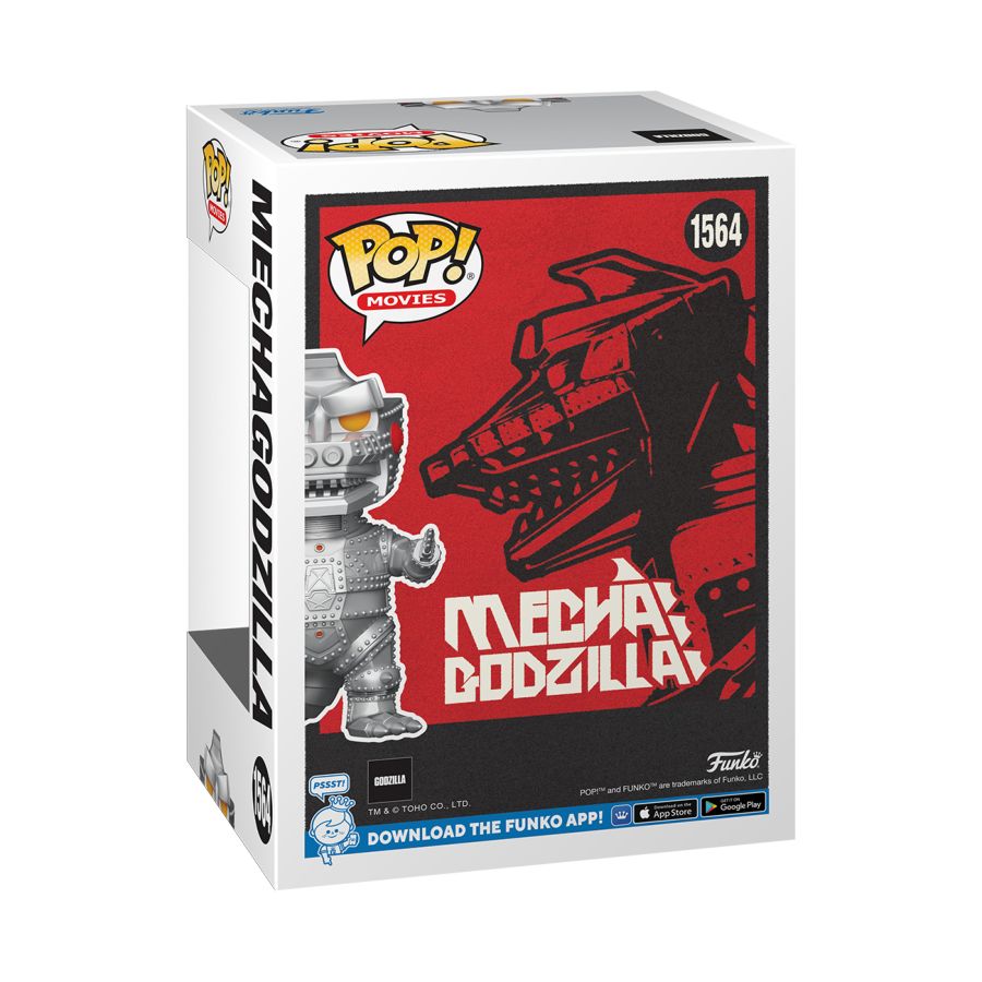 Pop Weasel - Image 4 of Godzilla - Mechagodzilla (Classic) US Exclusive Pop! Vinyl [RS] - Funko - Pop Vinyl - Image - Pop Weasel