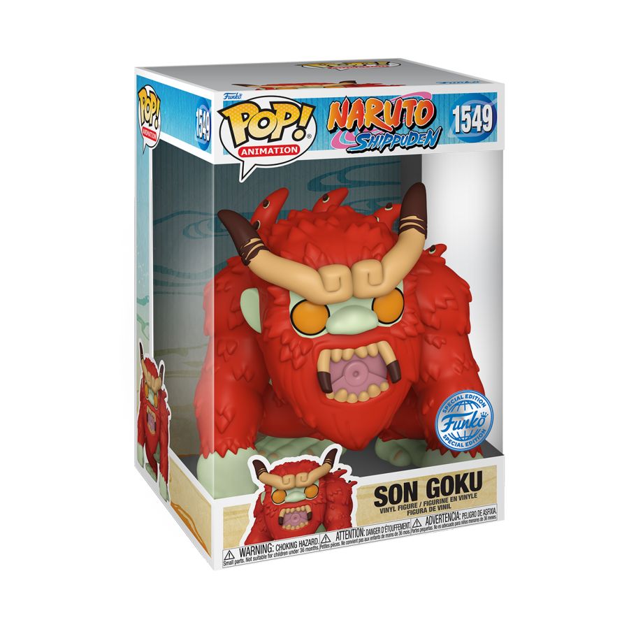 Pop Weasel - Image 3 of Naruto - Son Goku 10" US Exclusive Pop! Vinyl [RS] - Funko - Pop Vinyl - Image - Pop Weasel