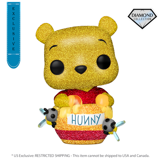 Pop Weasel Image of Winnie the Pooh - Winnie the Pooh US Exclusive Diamond Glitter Pop! Vinyl [RS] - Funko