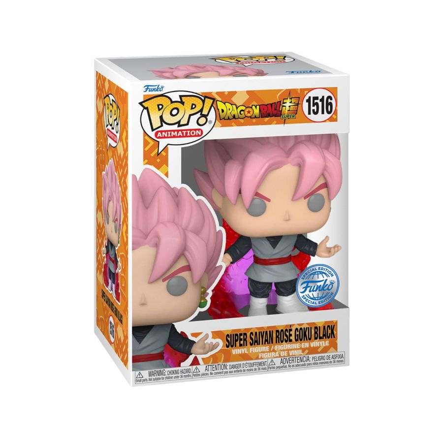 Pop Weasel - Image 4 of Dragonball Super - Goku Rose Black US Exclusive Glow Pop! Vinyl [RS] - Funko - Pop Vinyl - Image - Pop Weasel