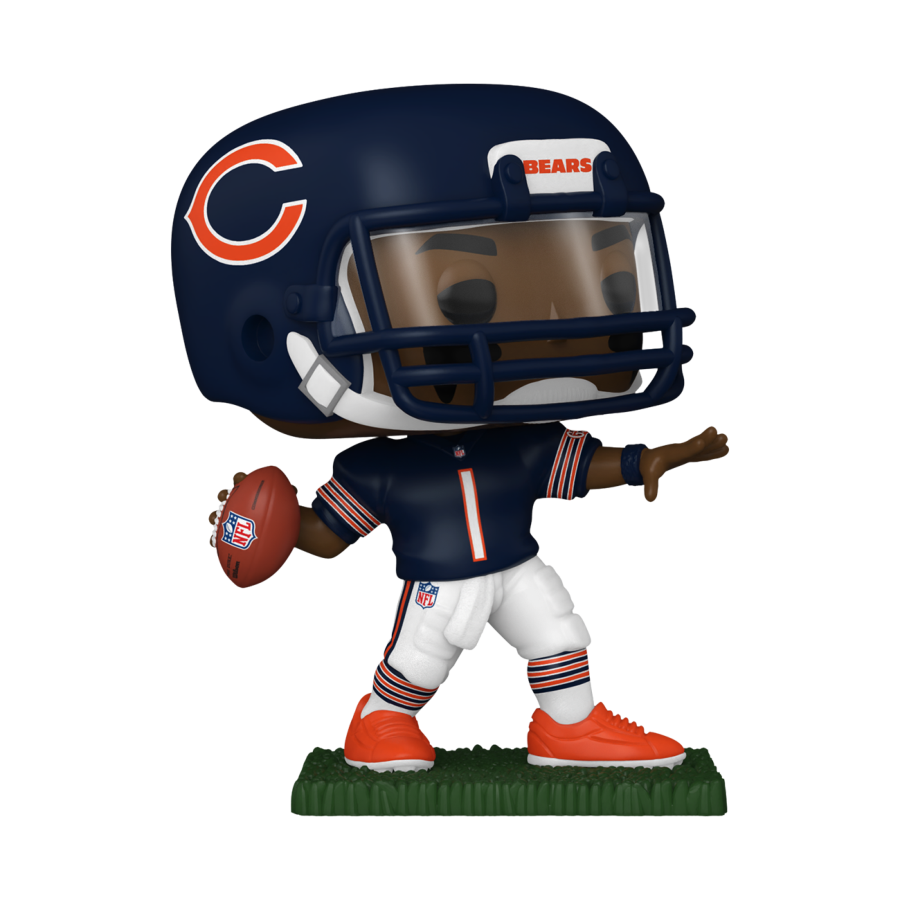 Pop Weasel Image of NFL: Bears - Justin Fields Pop! Vinyl - Funko - Pop Vinyl - Image - Pop Weasel