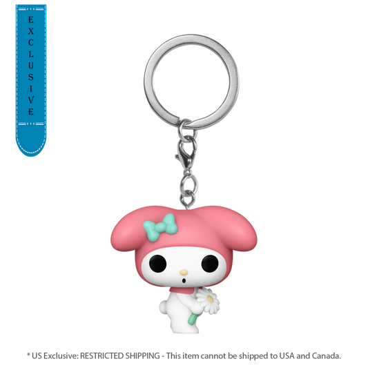 Pop Weasel Image of Hello Kitty - My Melody (Spring Time) US Exclusive Pop! Keychain [RS] - Funko