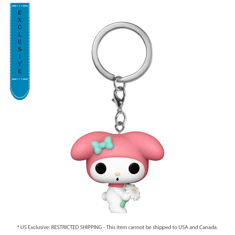 Pop Weasel Image of Hello Kitty - My Melody (Spring Time) US Exclusive Pop! Keychain [RS] - Funko - Pop Vinyl - Image - Pop Weasel