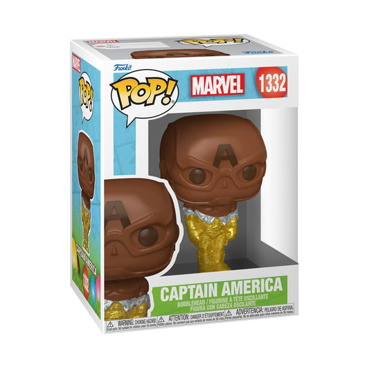 Pop Weasel - Image 2 of Marvel Comics - Captain America (Easter Chocolate) Pop! Vinyl - Funko