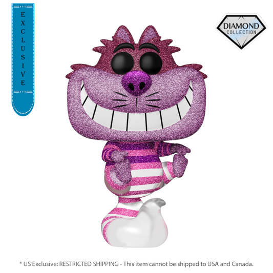 Pop Weasel Image of Alice in Wonderland - Cheshire Cat US Exclusive Diamond Glitter Pop! Vinyl [RS] - Funko