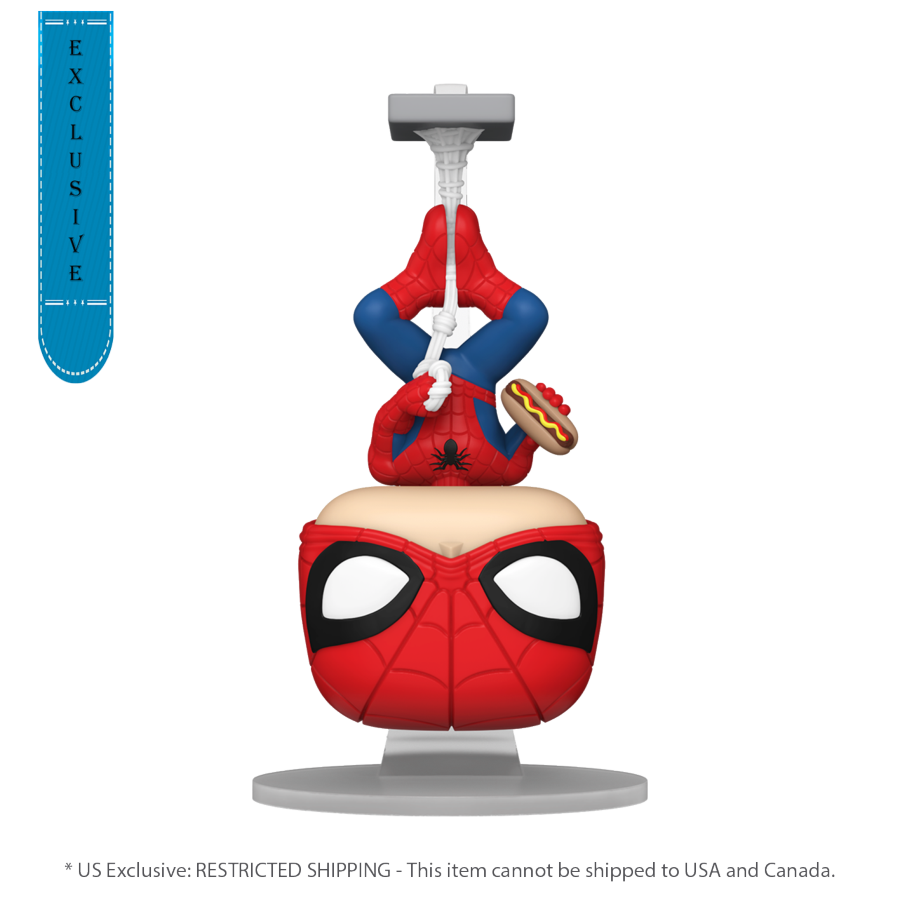 Pop Weasel Image of Spider-Man - Spider-Man (with Hot Dog) US Exclusive Pop! Vinyl [RS] - Funko - Pop Vinyl - Image - Pop Weasel