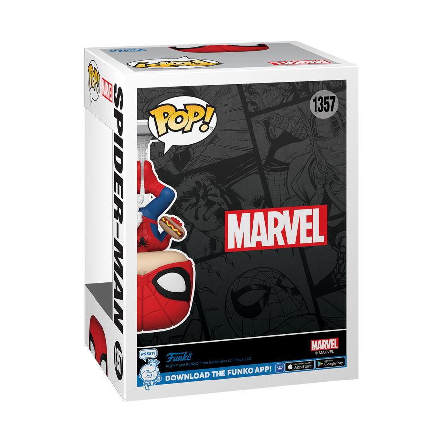 Pop Weasel - Image 4 of Spider-Man - Spider-Man (with Hot Dog) US Exclusive Pop! Vinyl [RS] - Funko - Pop Vinyl - Image - Pop Weasel