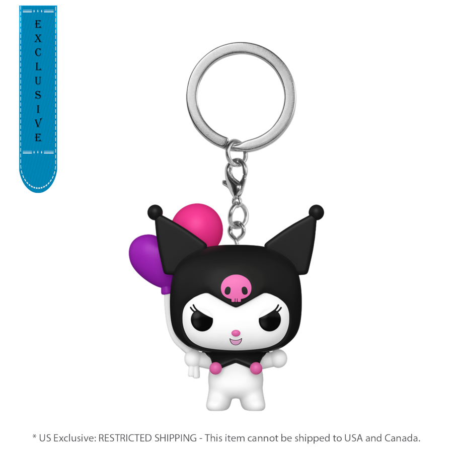 Hello Kitty - Kuromi US Exclusive Pop! Keychain [RS] - Funko - Pop Vinyl - Image - Pop Weasel