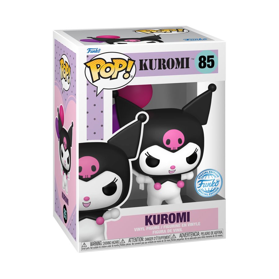 Image Pop Weasel - Image 3 of Hello Kitty - Kuromi (Balloons) US Exclusive Pop! Vinyl [RS] - Funko - Pop Vinyl - Image - Pop Weasel