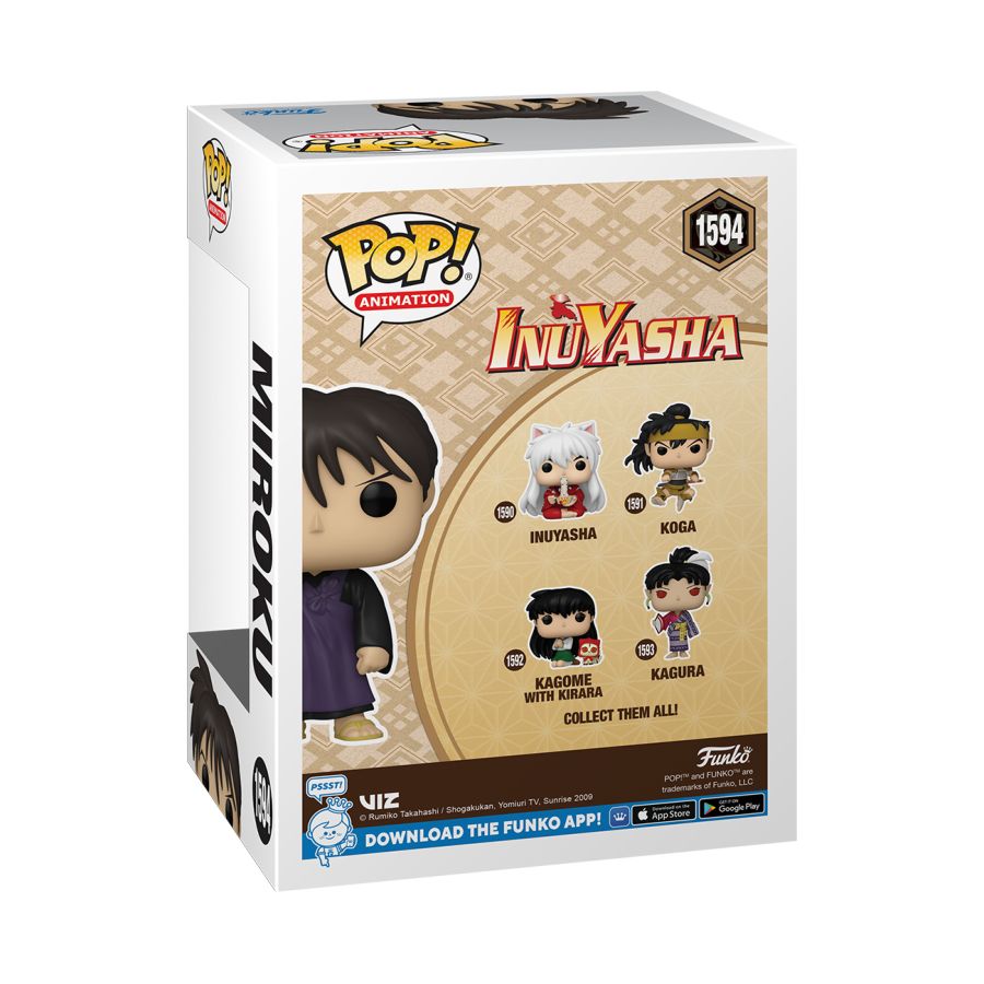 Pop Weasel - Image 4 of Inuyasha - Miroku US Exclusive Pop! Vinyl [RS] - Funko - Pop Vinyl - Image - Pop Weasel