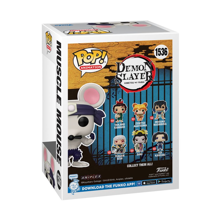 Pop Weasel - Image 4 of Demon Slayer - Muscle Mouse US Exclusive Pop! Vinyl [RS] - Funko - Pop Vinyl - Image - Pop Weasel