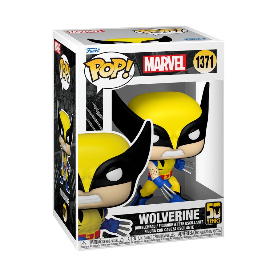 Image Pop Weasel - Image 2 of Wolverine 50th Anniversary - Wolverine (Classic) Pop! Vinyl - Funko - Pop Vinyl - Image - Pop Weasel