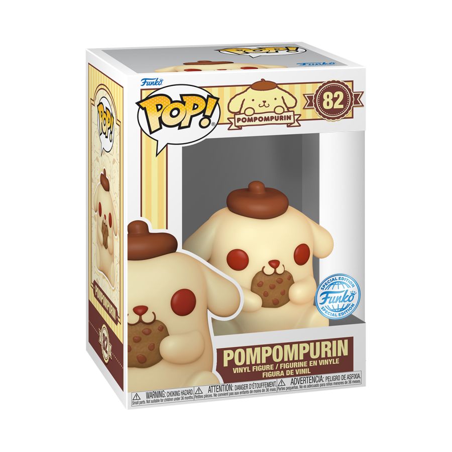 Image Pop Weasel - Image 3 of Hello Kitty - Pompompurin (with food) US Exclusive Pop! Vinyl [RS] - Funko - Pop Vinyl - Image - Pop Weasel