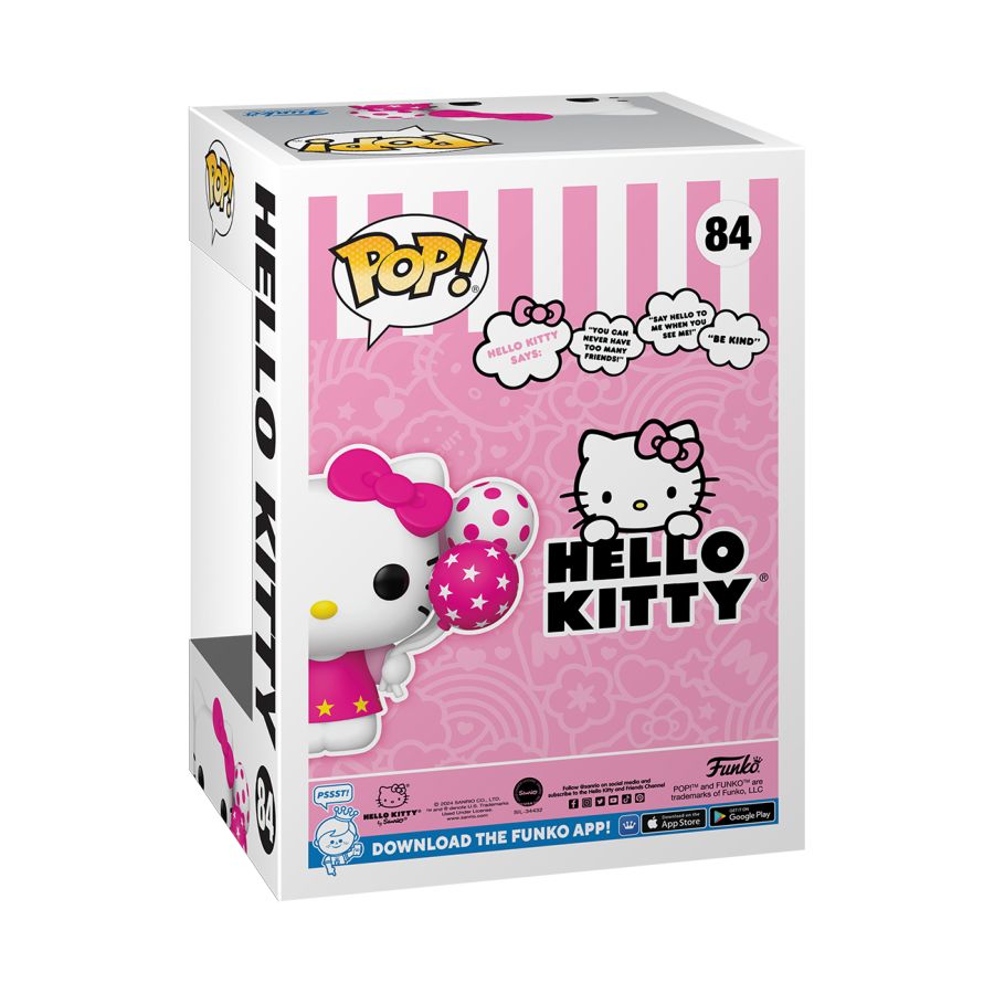 Image Pop Weasel - Image 4 of Hello Kitty - Hello Kitty with Balloons US Exclusive Pop! Vinyl [RS] - Funko - Pop Vinyl - Image - Pop Weasel