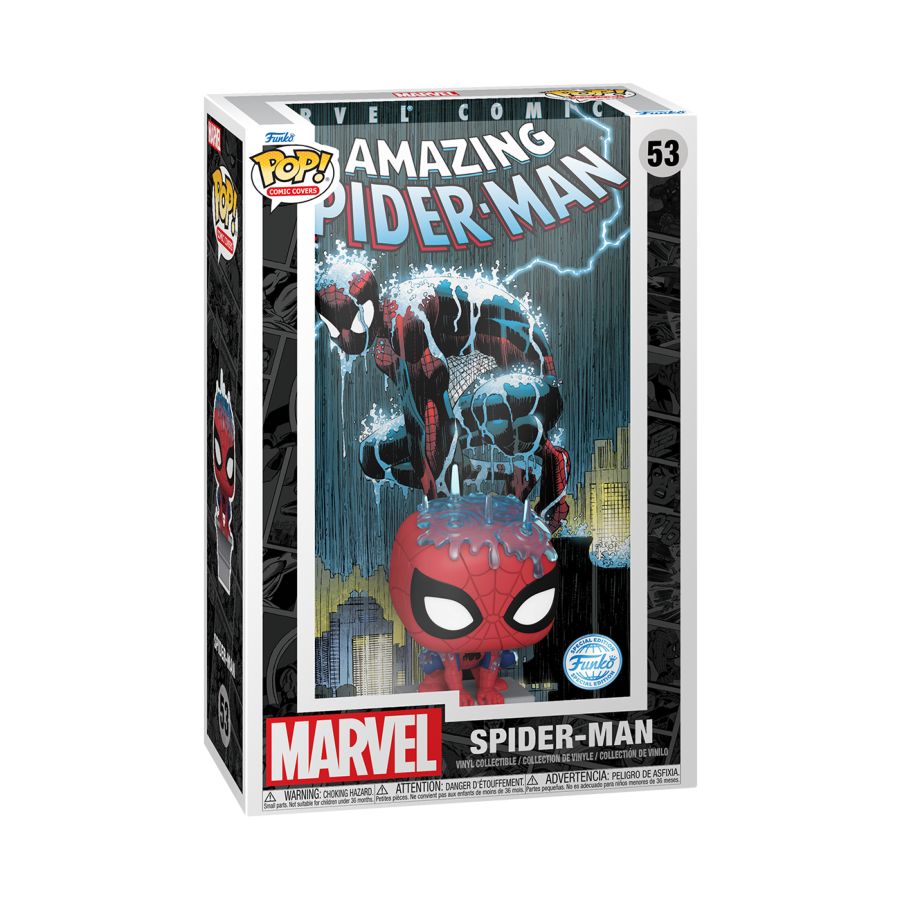 Image Pop Weasel - Image 3 of Marvel Comics - Amazing Spider-Man US Exclusive Pop! Comic Cover [RS] - Funko - Pop Vinyl - Image - Pop Weasel