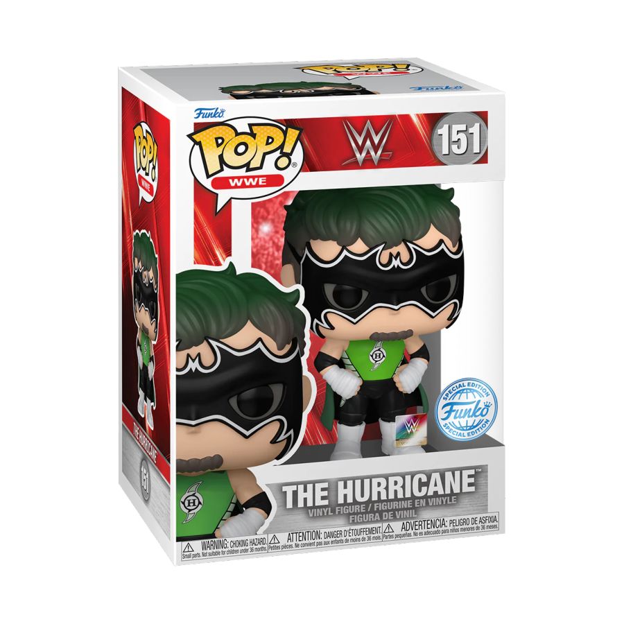 Pop Weasel - Image 3 of WWE - The Hurricane US Exclusive Pop! Vinyl RS - Funko