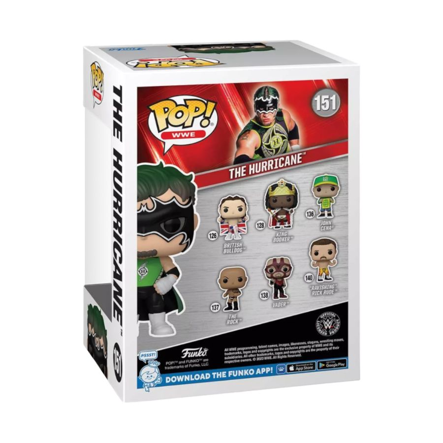 Pop Weasel - Image 4 of WWE - The Hurricane US Exclusive Pop! Vinyl RS - Funko - Pop Vinyl - Image - Pop Weasel