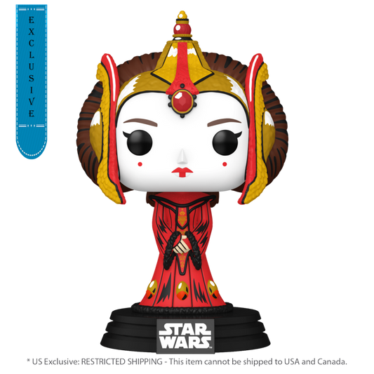 Pop Weasel Image of Star Wars: Phantom Menace 25th Anniversary - Queen Amidala US Exclusive Retro Pop! Vinyl [RS] - Funko