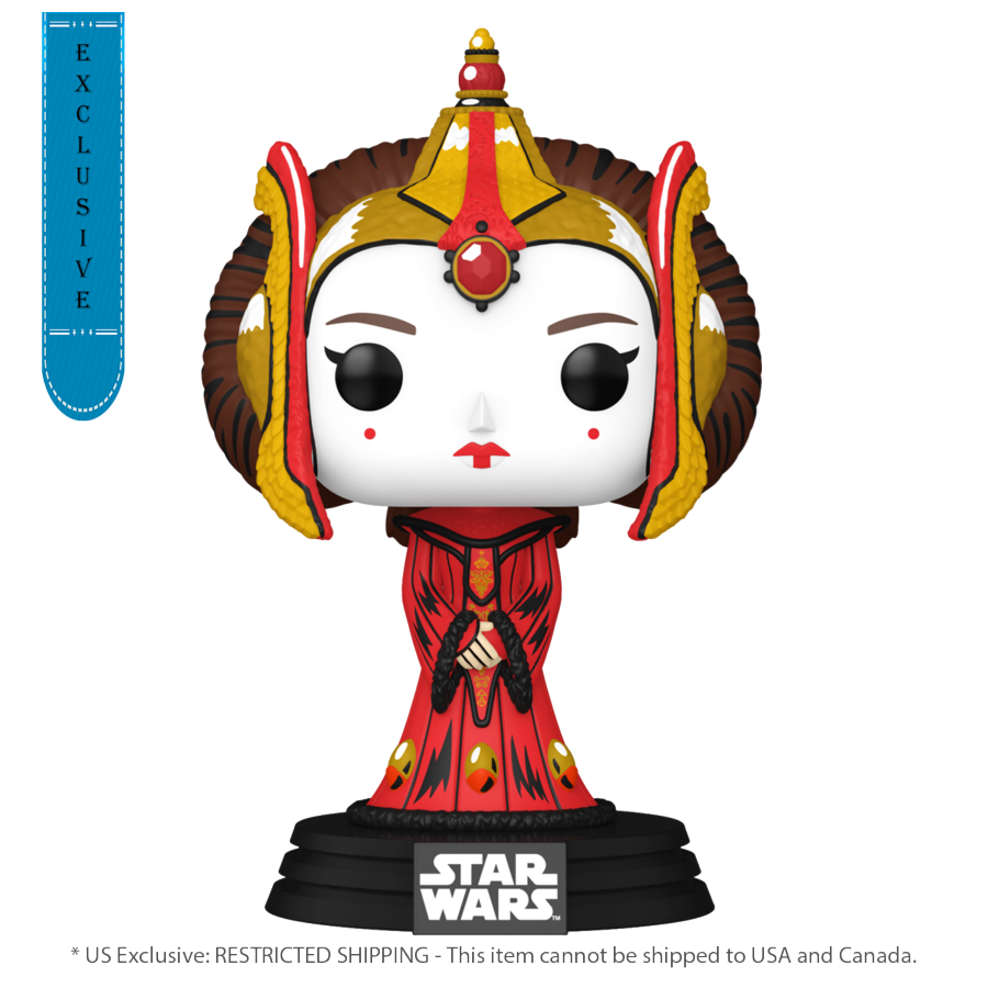 Pop Weasel Image of Star Wars: Phantom Menace 25th Anniversary - Queen Amidala US Exclusive Retro Pop! Vinyl [RS] - Funko - Pop Vinyl - Image - Pop Weasel