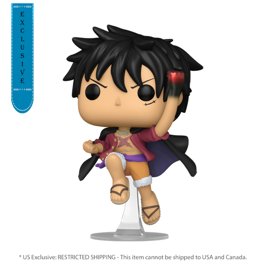 Pop Weasel Image of One Piece - Luffy Uppercut US Exclusive Metallic Pop! Vinyl [RS] - Funko