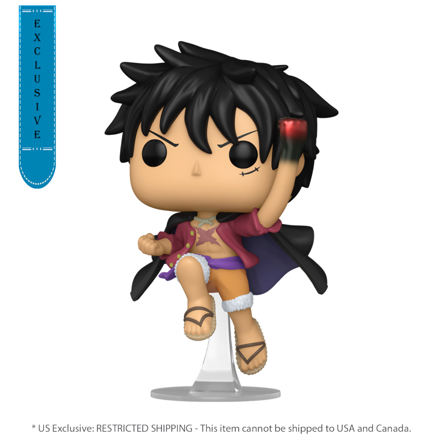 Pop Weasel Image of One Piece - Luffy Uppercut US Exclusive Metallic Pop! Vinyl [RS] - Funko - Pop Vinyl - Image - Pop Weasel