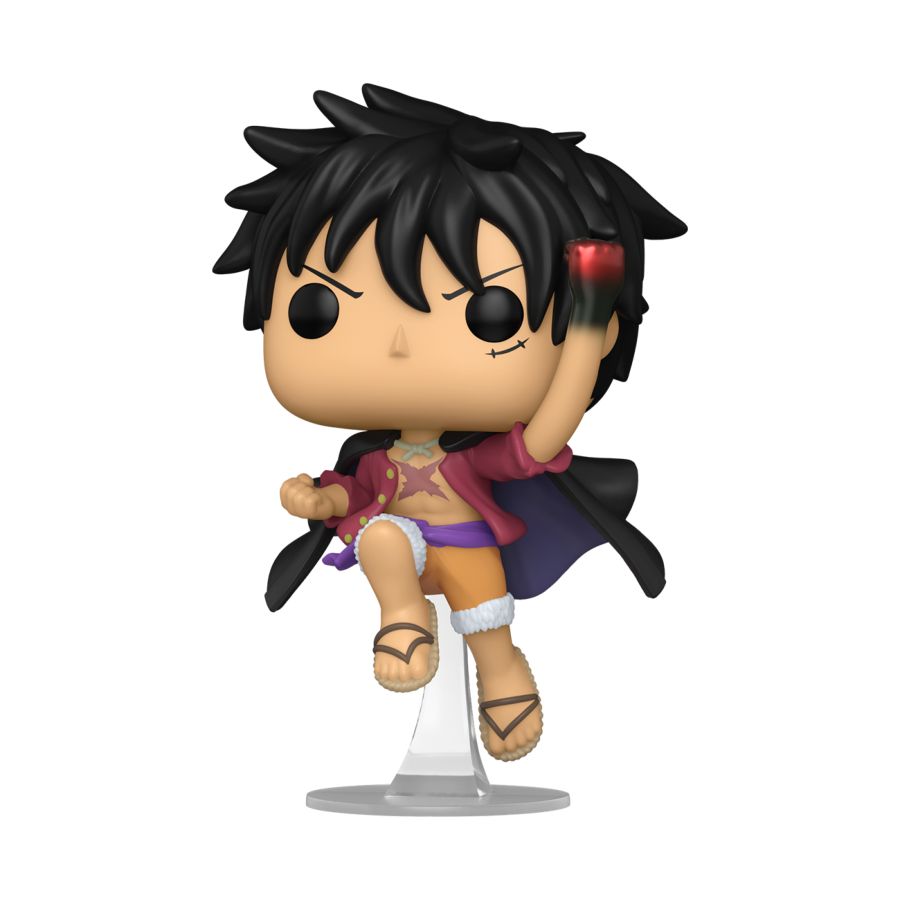 Pop Weasel - Image 2 of One Piece - Luffy Uppercut US Exclusive Metallic Pop! Vinyl [RS] - Funko - Pop Vinyl - Image - Pop Weasel