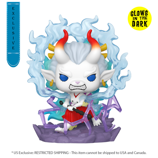 Pop Weasel Image of One Piece - Yamato Man-Beast Form US Exclusive Glow Pop! Deluxe [RS] - Funko