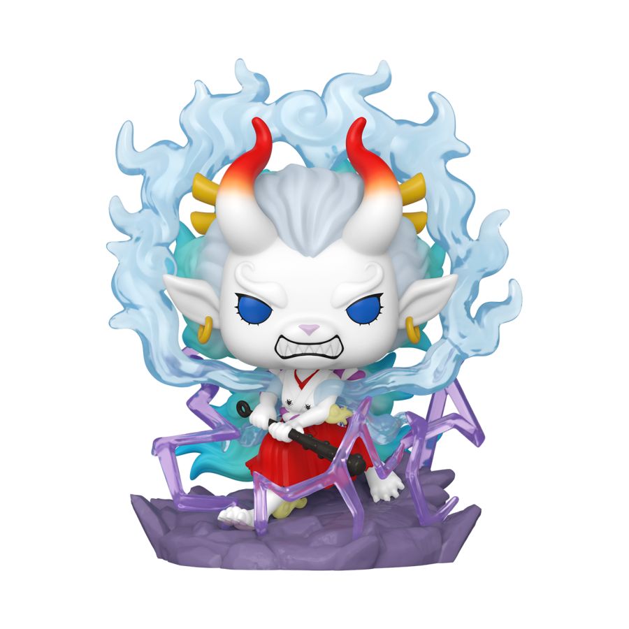 Pop Weasel - Image 2 of One Piece - Yamato Man-Beast Form US Exclusive Glow Pop! Deluxe [RS] - Funko - Pop Vinyl - Image - Pop Weasel