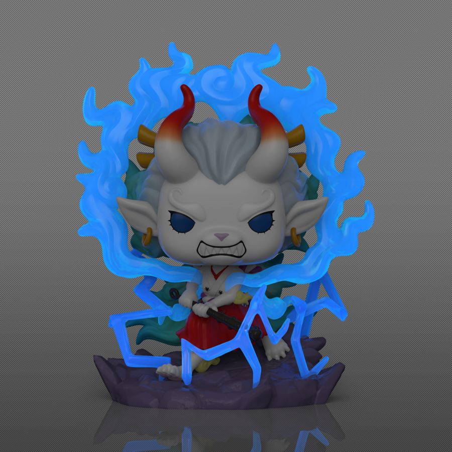 Pop Weasel - Image 3 of One Piece - Yamato Man-Beast Form US Exclusive Glow Pop! Deluxe [RS] - Funko - Pop Vinyl - Image - Pop Weasel