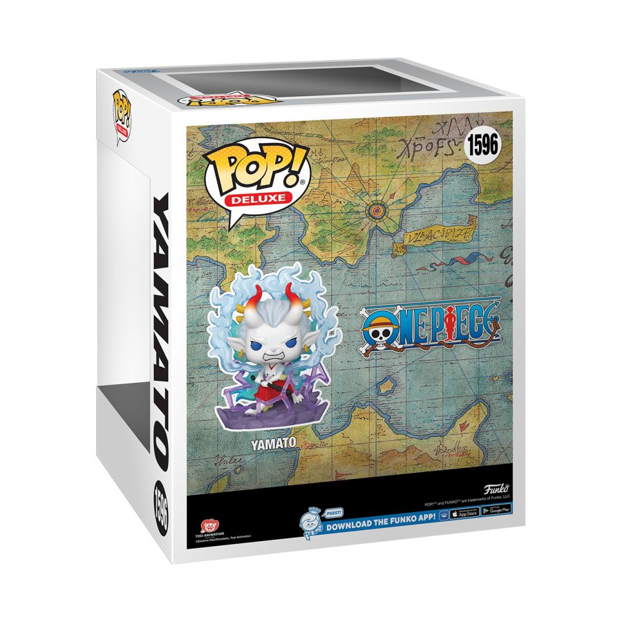 Pop Weasel - Image 5 of One Piece - Yamato Man-Beast Form US Exclusive Glow Pop! Deluxe [RS] - Funko - Pop Vinyl - Image - Pop Weasel