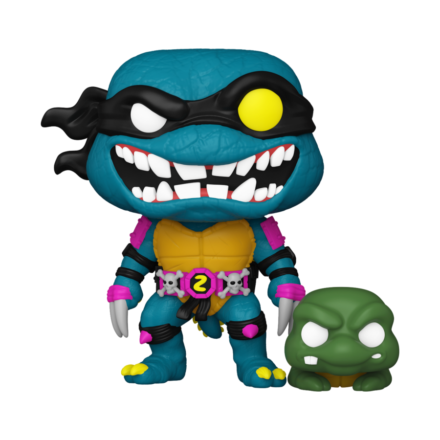 Teenage Mutant Ninja Turtles - Slash w/Mouser Pop! Vinyl - Funko - Pop Vinyl - Image - Pop Weasel