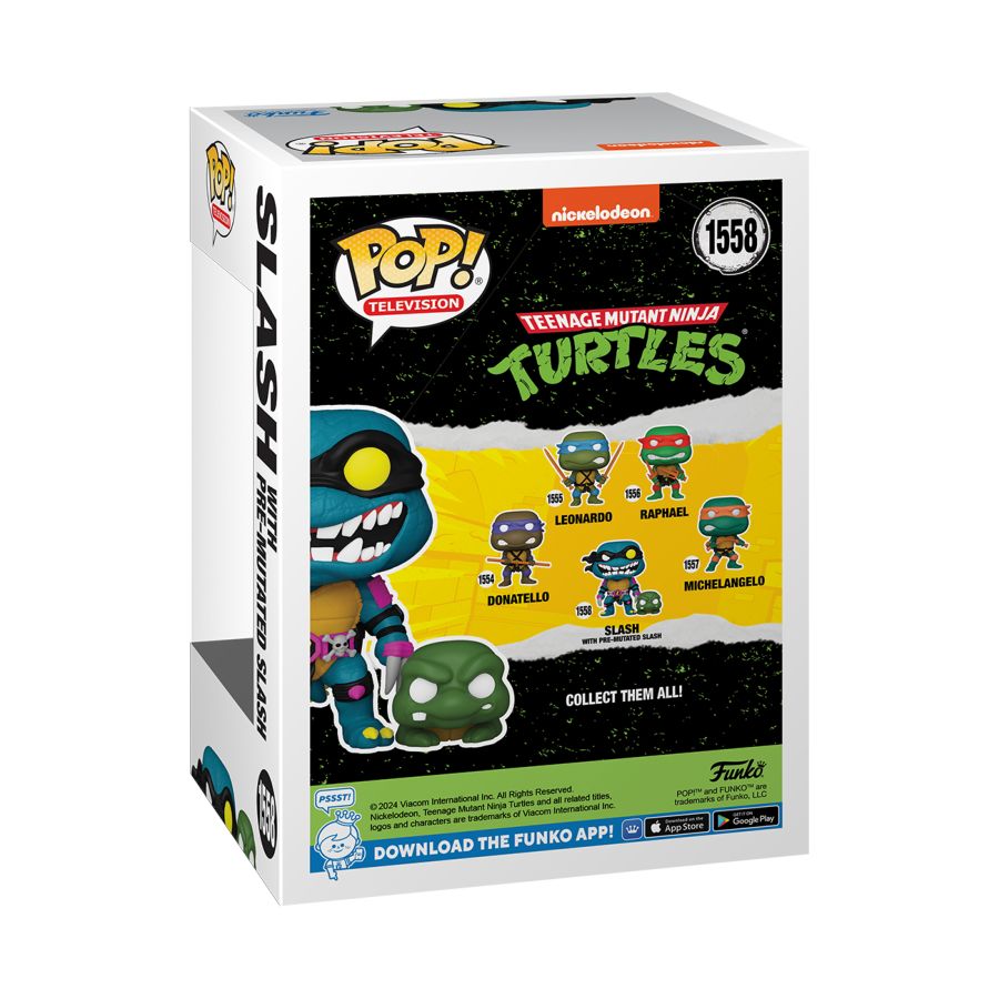 Image Pop Weasel - Image 3 of Teenage Mutant Ninja Turtles - Slash w/Mouser Pop! Vinyl - Funko - Pop Vinyl - Image - Pop Weasel