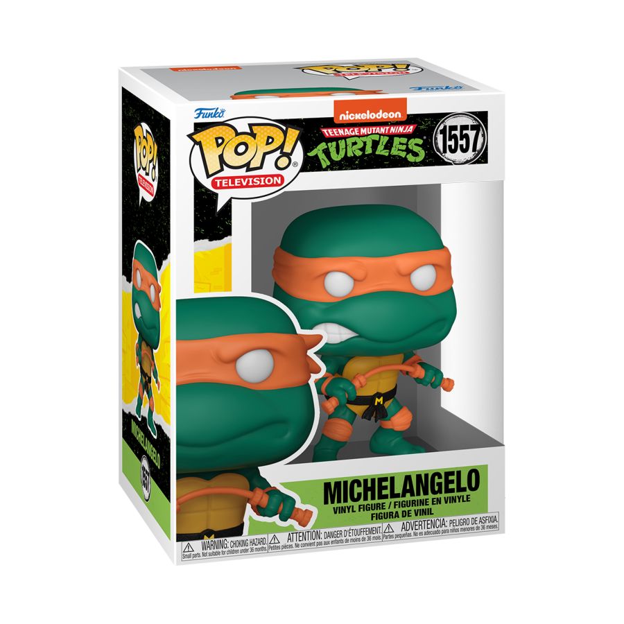 Image Pop Weasel - Image 2 of Teenage Mutant Ninja Turtles - Michelangelo Retro Pop! Vinyl - Funko - Pop Vinyl - Image - Pop Weasel