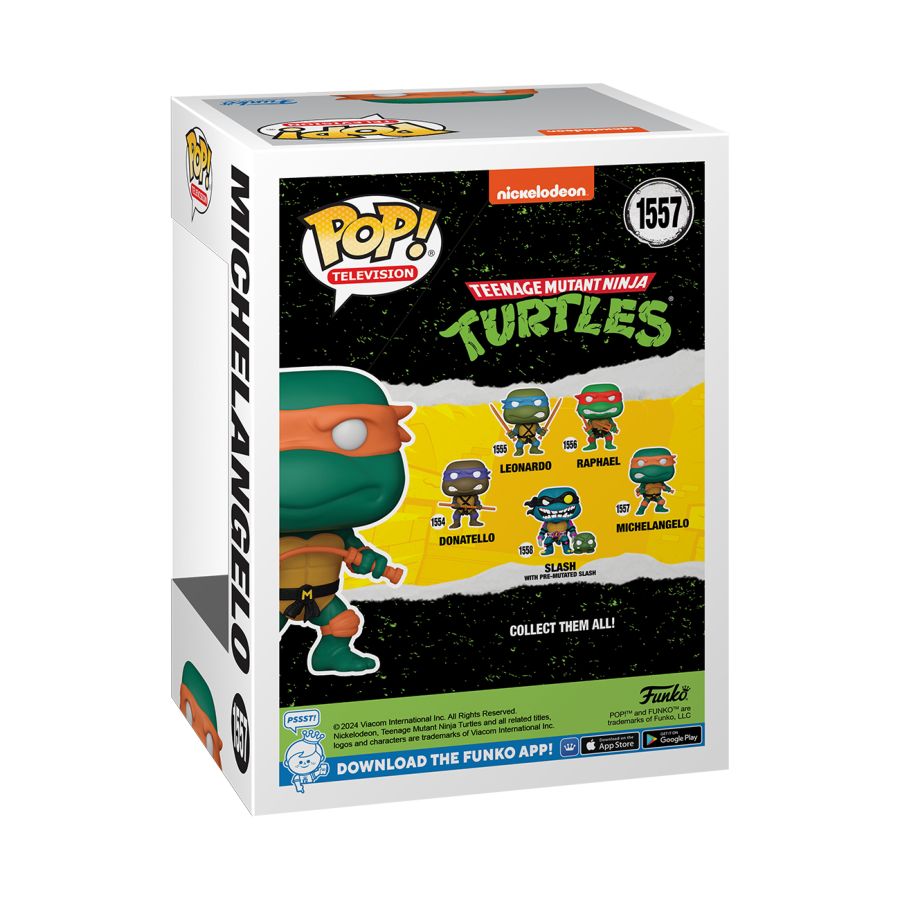 Image Pop Weasel - Image 3 of Teenage Mutant Ninja Turtles - Michelangelo Retro Pop! Vinyl - Funko - Pop Vinyl - Image - Pop Weasel