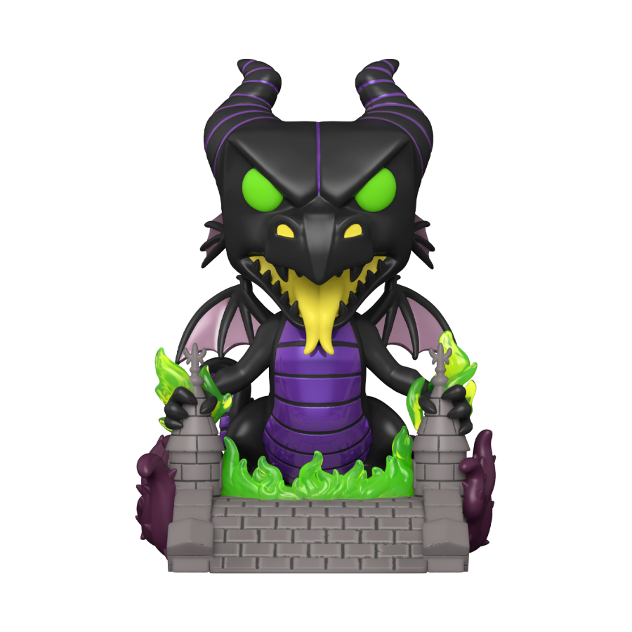 Pop Weasel Image of Sleeping Beauty: 65th Anniversary - Maleficent on Bridge Pop! Deluxe - Funko - Pop Vinyl - Image - Pop Weasel