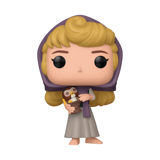 Pop Weasel Image of Sleeping Beauty: 65th Anniversary - Aurora with Owl Pop! Vinyl - Funko