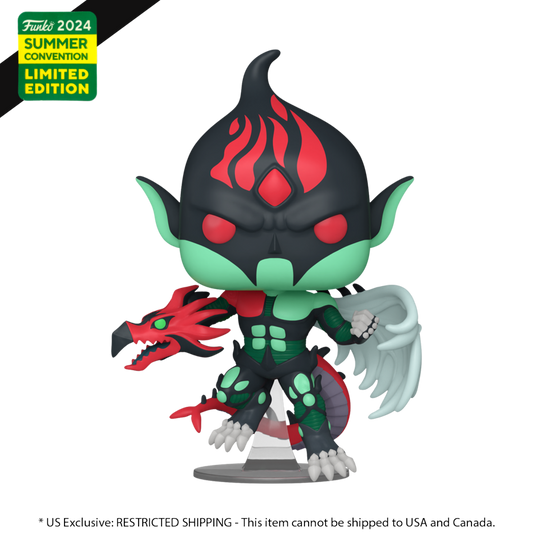 Yu-Gi-Oh! - Elemental Hero Flame Wingman SDCC 2024 US Exclusive Pop! Vinyl [RS] - Funko