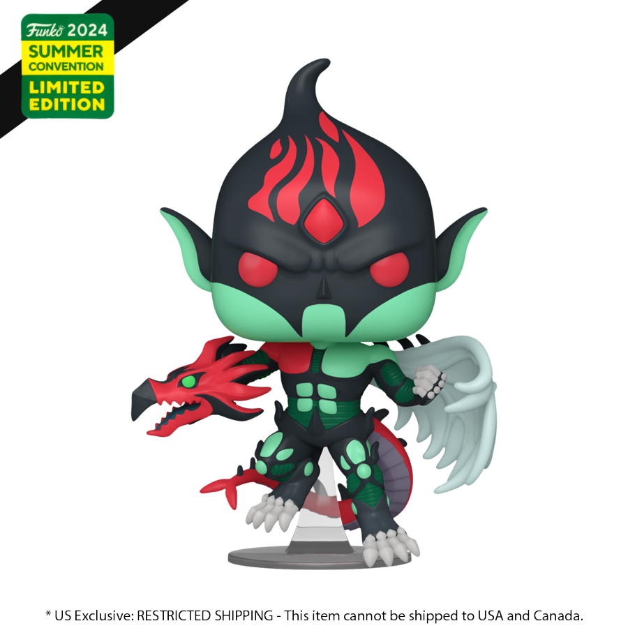 Yu-Gi-Oh! - Elemental Hero Flame Wingman SDCC 2024 US Exclusive Pop! Vinyl [RS] - Funko - Pop Vinyl - Image - Pop Weasel