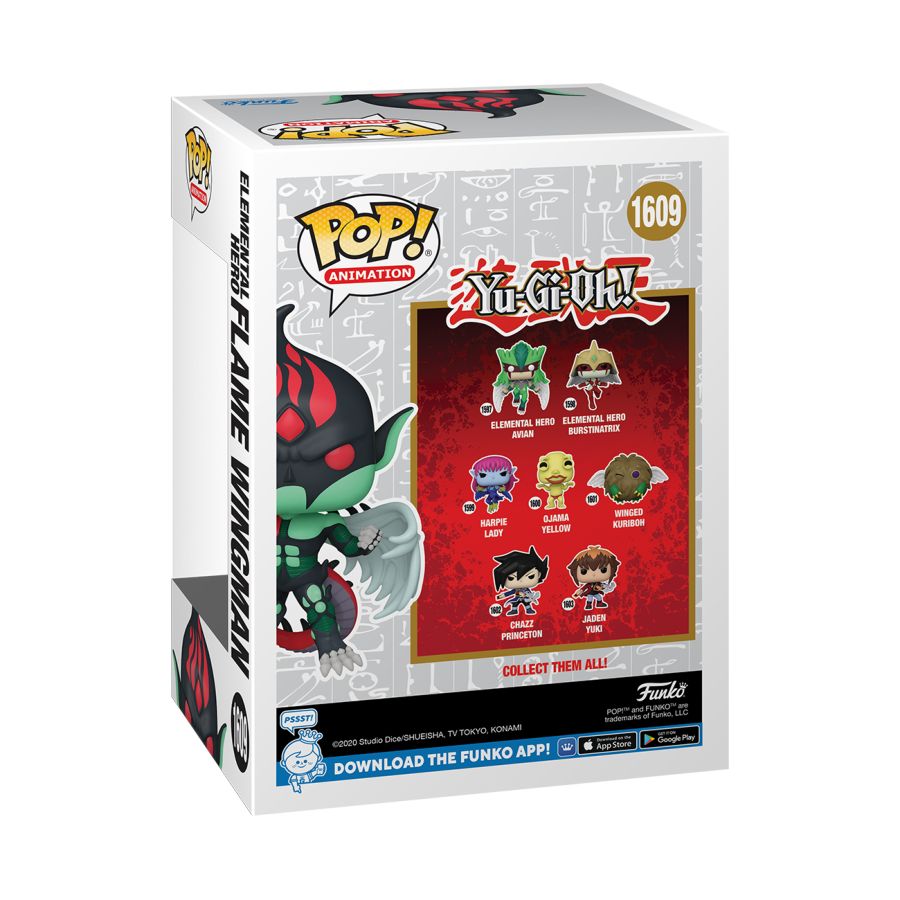 Image Pop Weasel - Image 4 of Yu-Gi-Oh! - Elemental Hero Flame Wingman SDCC 2024 US Exclusive Pop! Vinyl [RS] - Funko - Pop Vinyl - Image - Pop Weasel