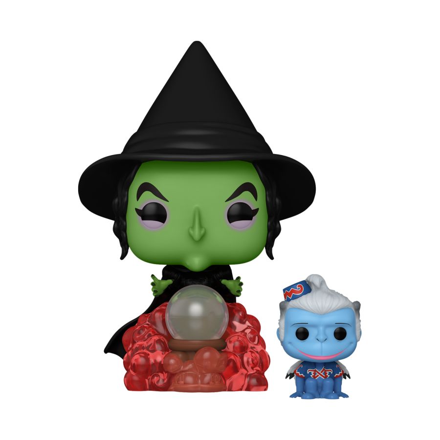 Image Pop Weasel - Image 2 of Wizard of Oz - Wicked Witch with Winged Monkey SDCC 2024 US Exclusive Pop! Vinyl [RS] - Funko - Pop Vinyl - Image - Pop Weasel