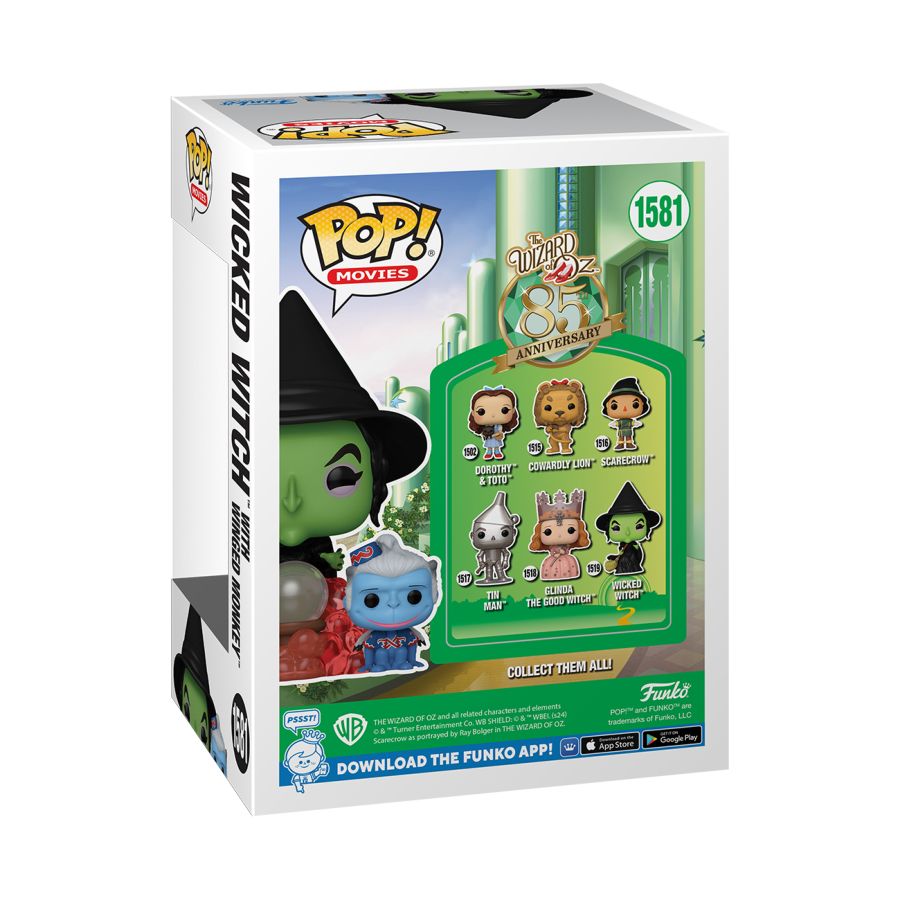 Image Pop Weasel - Image 4 of Wizard of Oz - Wicked Witch with Winged Monkey SDCC 2024 US Exclusive Pop! Vinyl [RS] - Funko - Pop Vinyl - Image - Pop Weasel