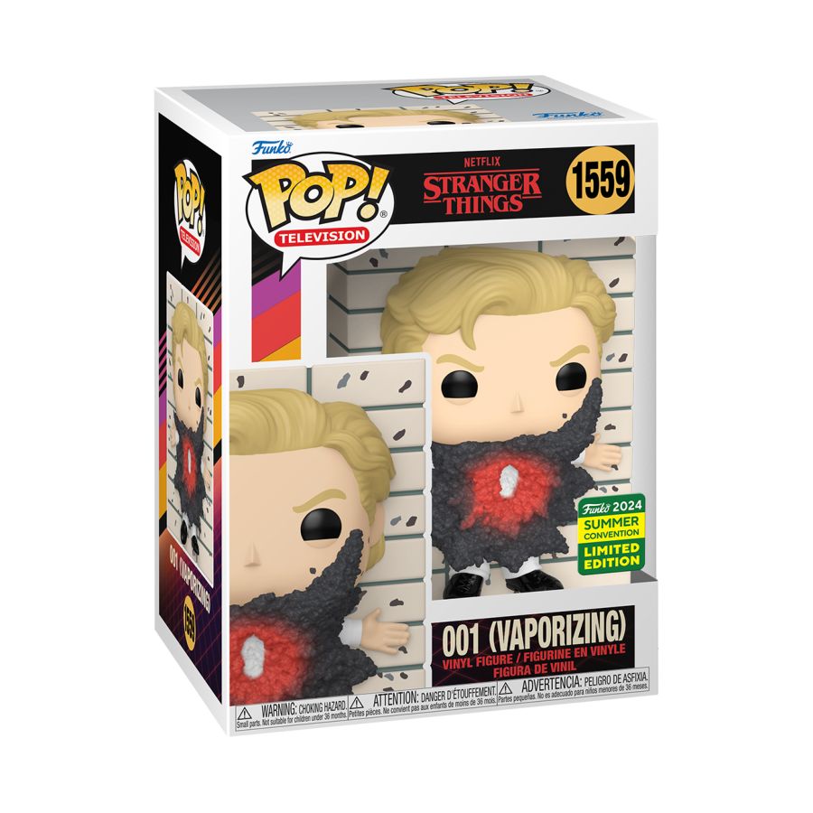 Image Pop Weasel - Image 3 of Stranger Things - 001 (Vaporizing) SDCC 2024 US Exclusive Pop! Vinyl [RS] - Funko - Pop Vinyl - Image - Pop Weasel