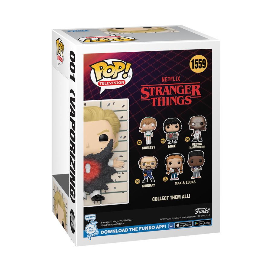 Image Pop Weasel - Image 4 of Stranger Things - 001 (Vaporizing) SDCC 2024 US Exclusive Pop! Vinyl [RS] - Funko - Pop Vinyl - Image - Pop Weasel