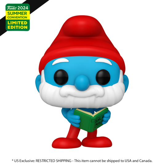 Smurfs - Papa Smurf SDCC 2024 US Exclusive Pop! Vinyl [RS] - Funko