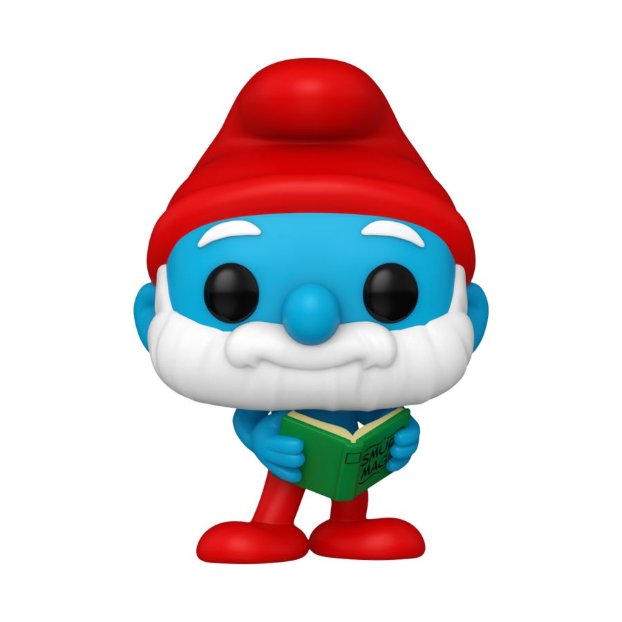 Image Pop Weasel - Image 2 of Smurfs - Papa Smurf SDCC 2024 US Exclusive Pop! Vinyl [RS] - Funko - Pop Vinyl - Image - Pop Weasel