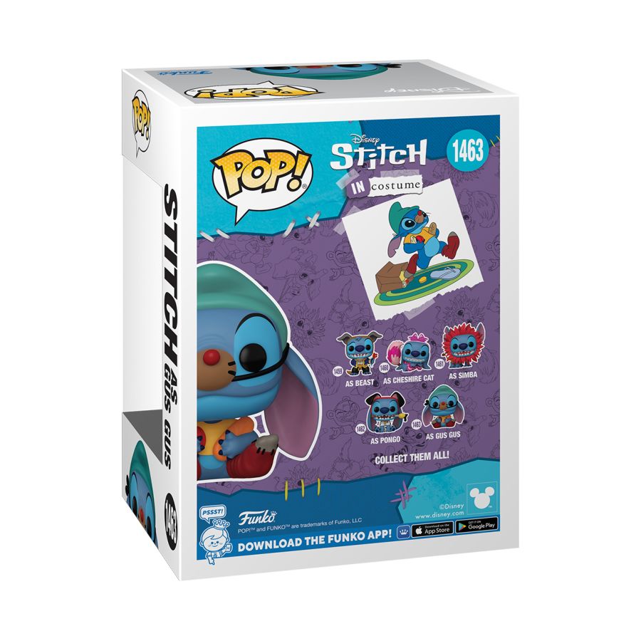 Pop Weasel - Image 4 of Disney - Stitch Gus Gus Costume US Exclusive Pop! Vinyl [RS] - Funko - Pop Vinyl - Image - Pop Weasel