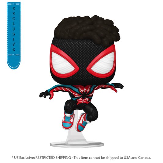 Pop Weasel Image of Spiderman 2 (VG'23) - Miles Morales in Evolved Suit US Exclusive Pop! Vinyl [RS] - Funko