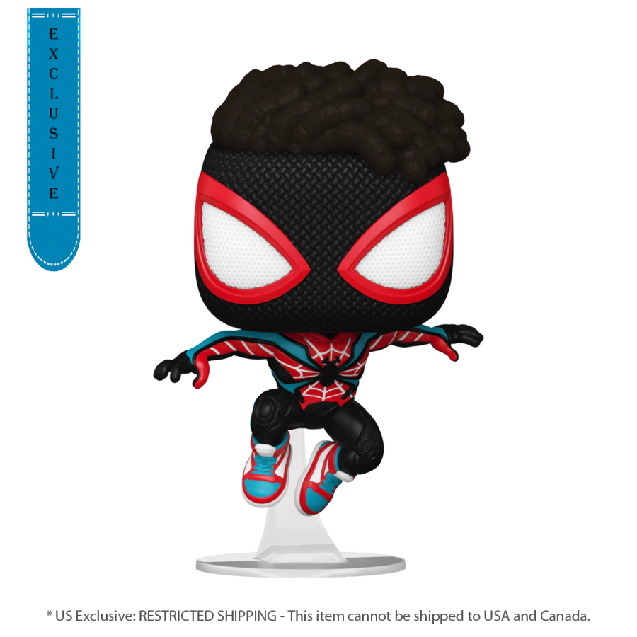 Pop Weasel Image of Spiderman 2 (VG'23) - Miles Morales in Evolved Suit US Exclusive Pop! Vinyl [RS] - Funko - Pop Vinyl - Image - Pop Weasel