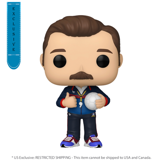 Ted Lasso - Ted Lasso (with ball) US Exclusive Pop! Vinyl [RS] - Funko